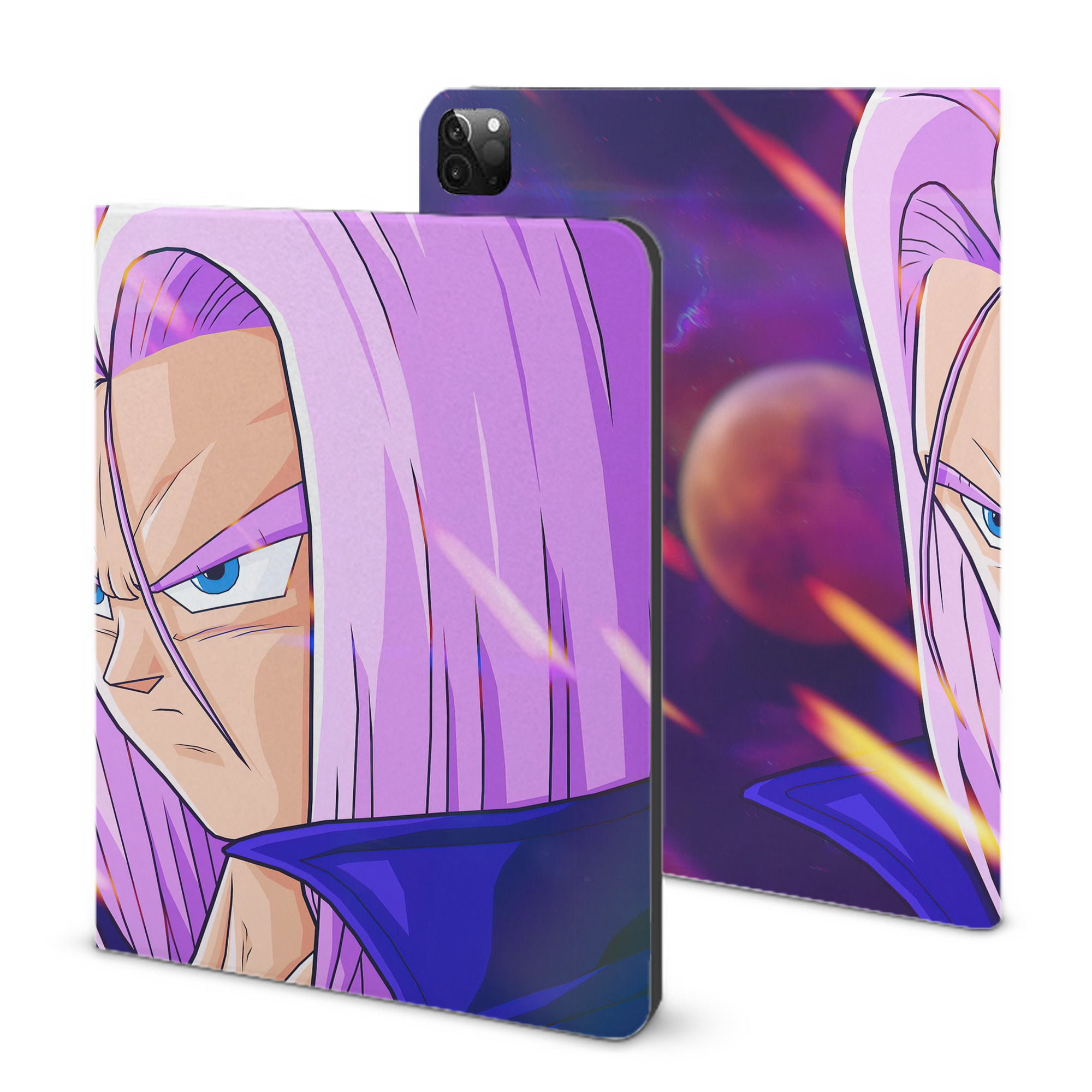 （画像用） ドラゴンボール DRAGON BALL IPadケース ペンホルダー付き ブックスタイルデザイン